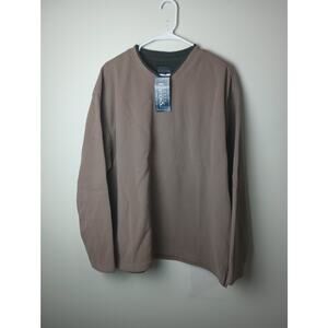 Vtg Basic Editions NWT Men's Pull Over Sweatshirt Crew Neck Large ribbed